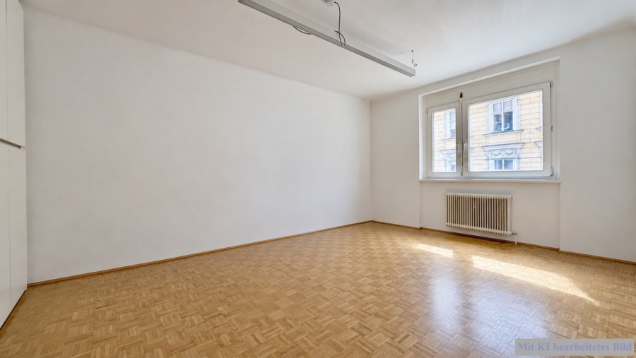 Urbanes 3-Zimmer-Wohnen beim Naschmarkt – erstbezugsähnlicher Zustand in gepflegtem Haus - Schlafzimmer I (678280)