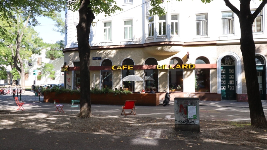 Sonnige 3-Zimmer-Wohnung mit Süd-Balkon im beliebten Nibelungenviertel – € 299.000,- - Umgebung - Café Kriemhild (634517)