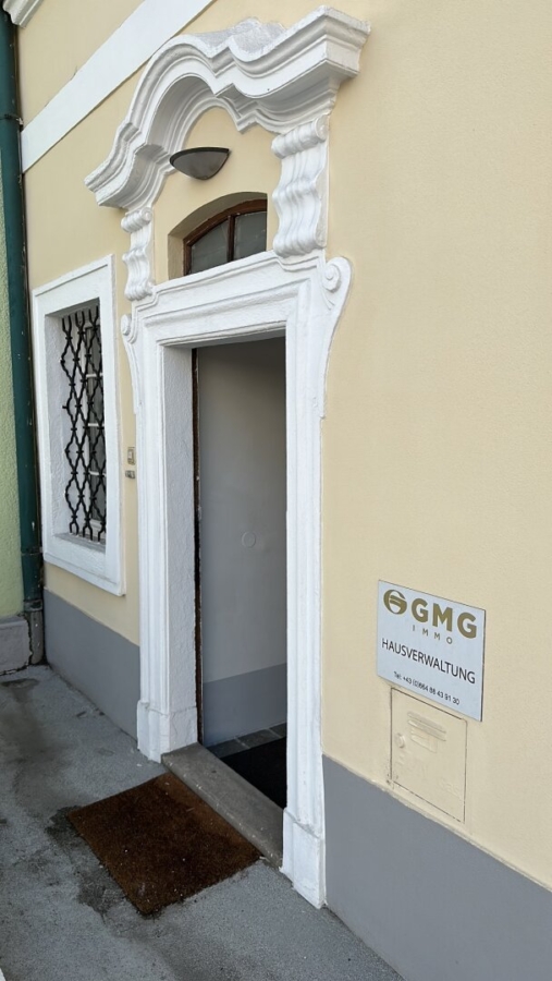 Anlageobjekt mit Potential: Historisches Stadthaus im Stadtzentrum von Wiener Neustadt - Entrée (629210)