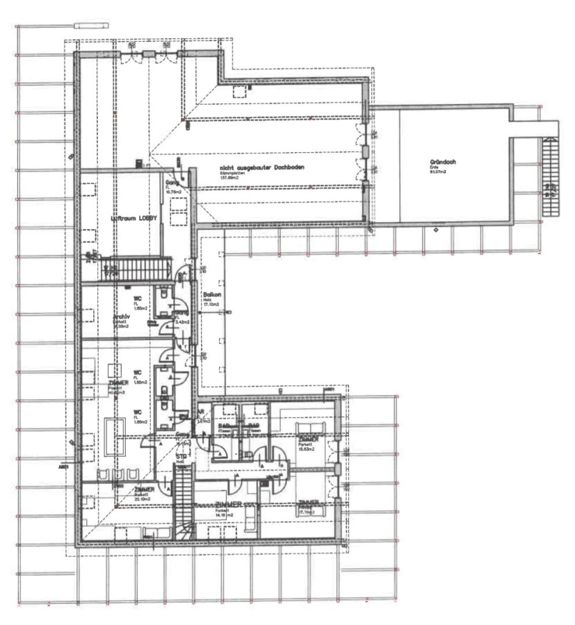 Großer Dreikant-Hof mit vielfältiger Nutzungsmöglichkeit; Wohngemeinschaft, Großfamilie, Seminare, landwirtschaftliche Aktivitäten - Grundriss (626216)