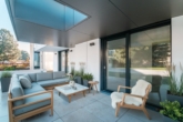 Terrasse_Rendering Architekt - Moderne Gartenmaisonette in Sievering – Grünruhelage mit privatem Garten