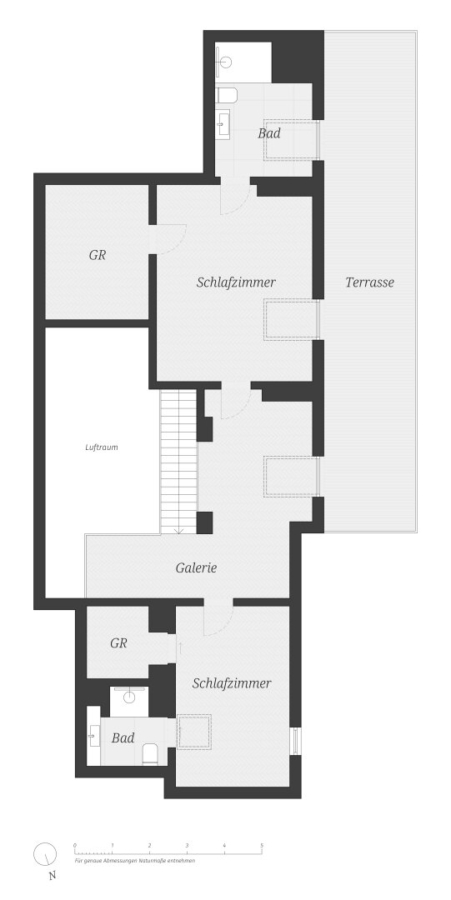 Luxuriöses Wohnen in Bestlage Döblings: Exklusive Dachgeschoss-Maisonette mit Weitblick - Grundriss (626186)