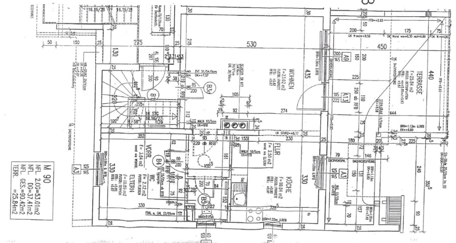 Sonnendurchflutete Terrassenwohnung in Graz - Andritz - Grundriss (625877)
