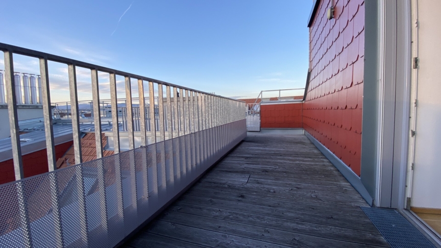 Großzügige Penthouse-Maisonette mit Dachterrasse - Dachterrasse (626337)