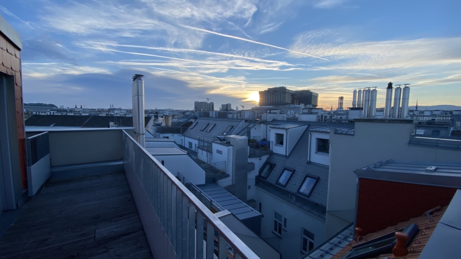 Großzügige Penthouse-Maisonette mit Dachterrasse - Dachterrasse (626336)