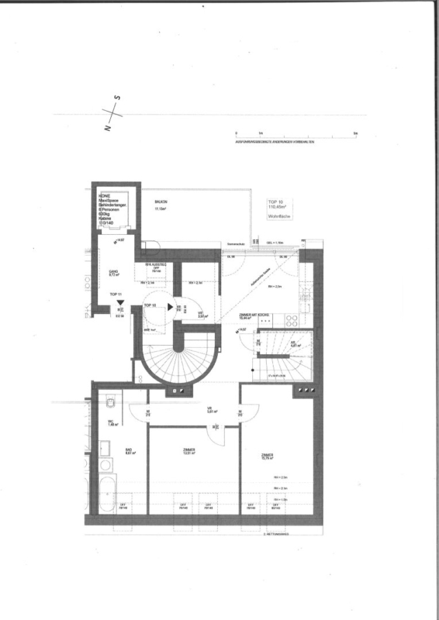 Hochwertiger Erstbezug mit Wohlfühlfaktor/Terrassen mit beeindruckendem Stadtpanorama - Grundriss (673037)
