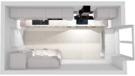 Küche_Neu Rendering - Großzügige, helle 3-Zimmerwohnung in Top-Lage