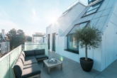 Terrasse - Rendering Architekt - Penthouse mit sensationellem Wienblick – Wohnen über zwei Ebenen mit privater Dachterrasse