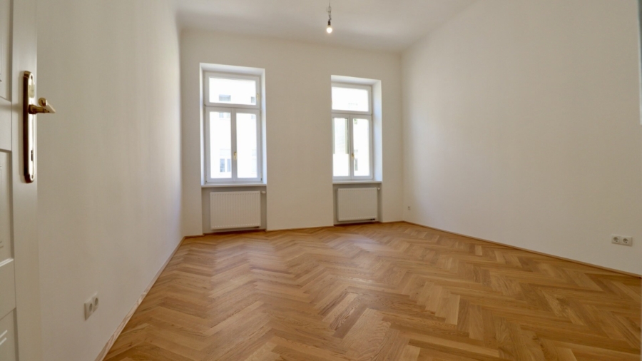 Perfekter Altbau für Singles & Paare – Top sanierter Erstbezug - Schlafzimmer (676891)