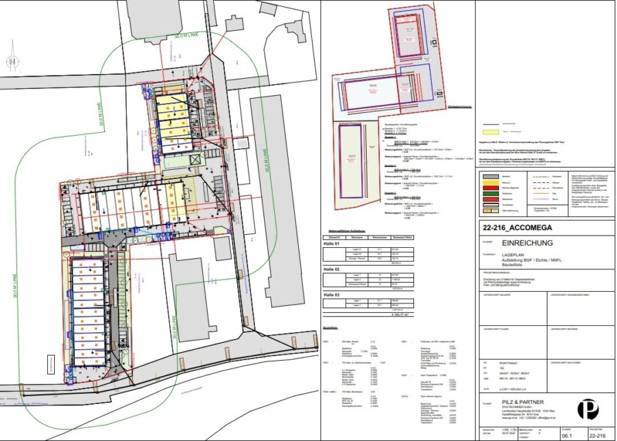 Lagerflächen - ca. 4200m² - in neuen Industriehallen direkt bei der Abfahrt Leoben West - Grundriss (623480)