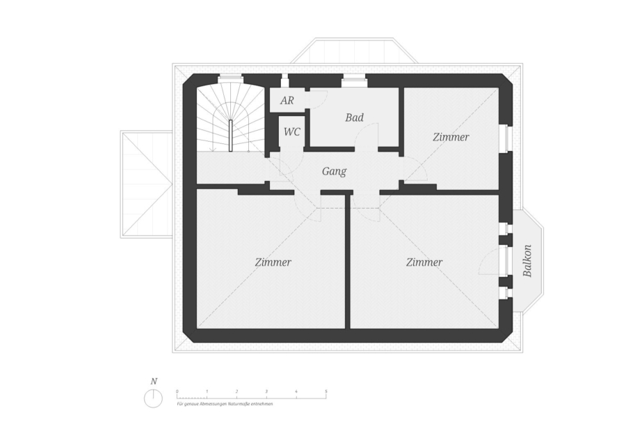 Jahrhundertwendevilla & Baureserve für 2.Haus, sonniger, ruhiger Westgarten - Grundriss (626450)