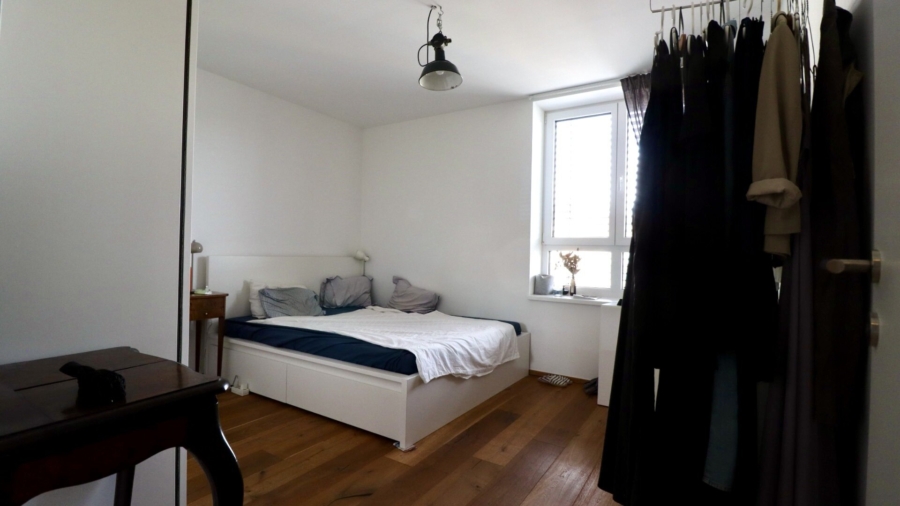 Dachgeschoss-Maisonette mit Sonnenterrasse & Grünblick | 108 m² Wohnkomfort über den Dächern Wiens - Schlafzimmer (676999)